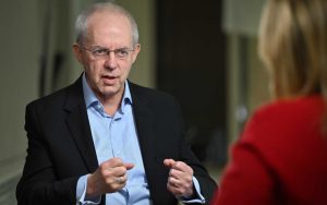 Justin Welby was Archbishop of Canterbury for over a decade - Jeff Overs/BBC